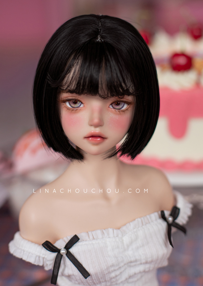 Limited Time Only: Picotee: Tassel cut [8-9inch] - Nero | DOLK