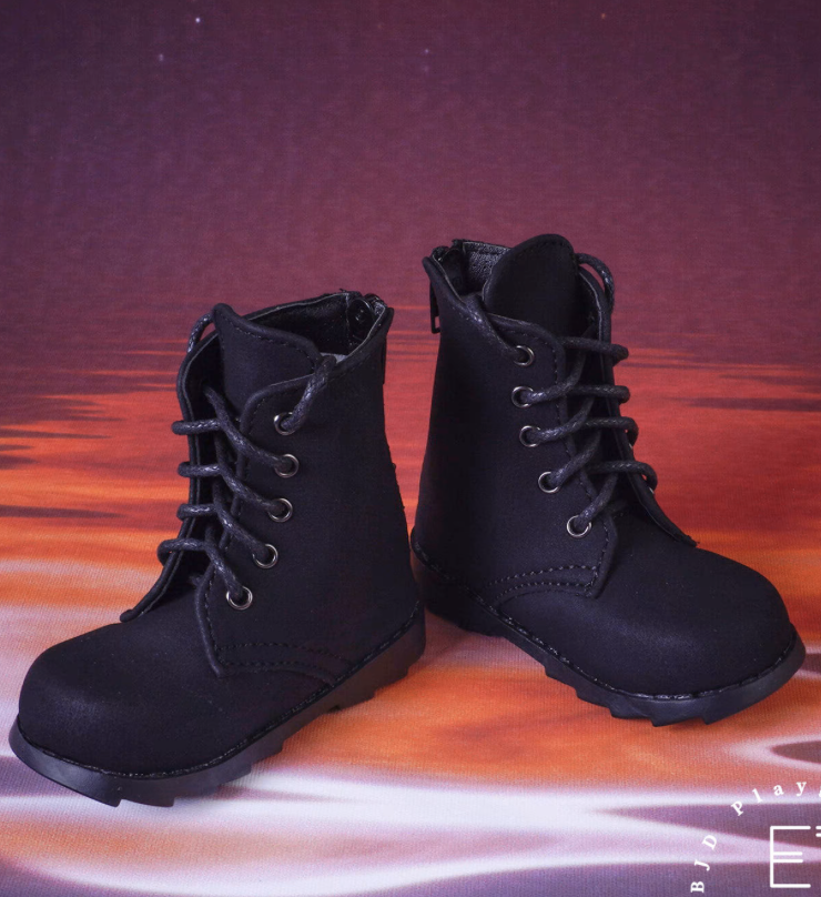 ET BJD】ミドルトップブーツ40cm（MSD男女/MDD：ブラック）（MSD