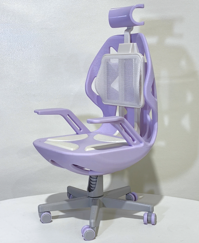 家具】ゲーミングチェア：ピンク（40cm,MSD,MDD対応）（MSD・MiniDD