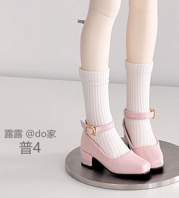 ミドルヒールパンプス：ピンク（40cm,MDD対応）（MiniDD）｜DOLK（ドルク）