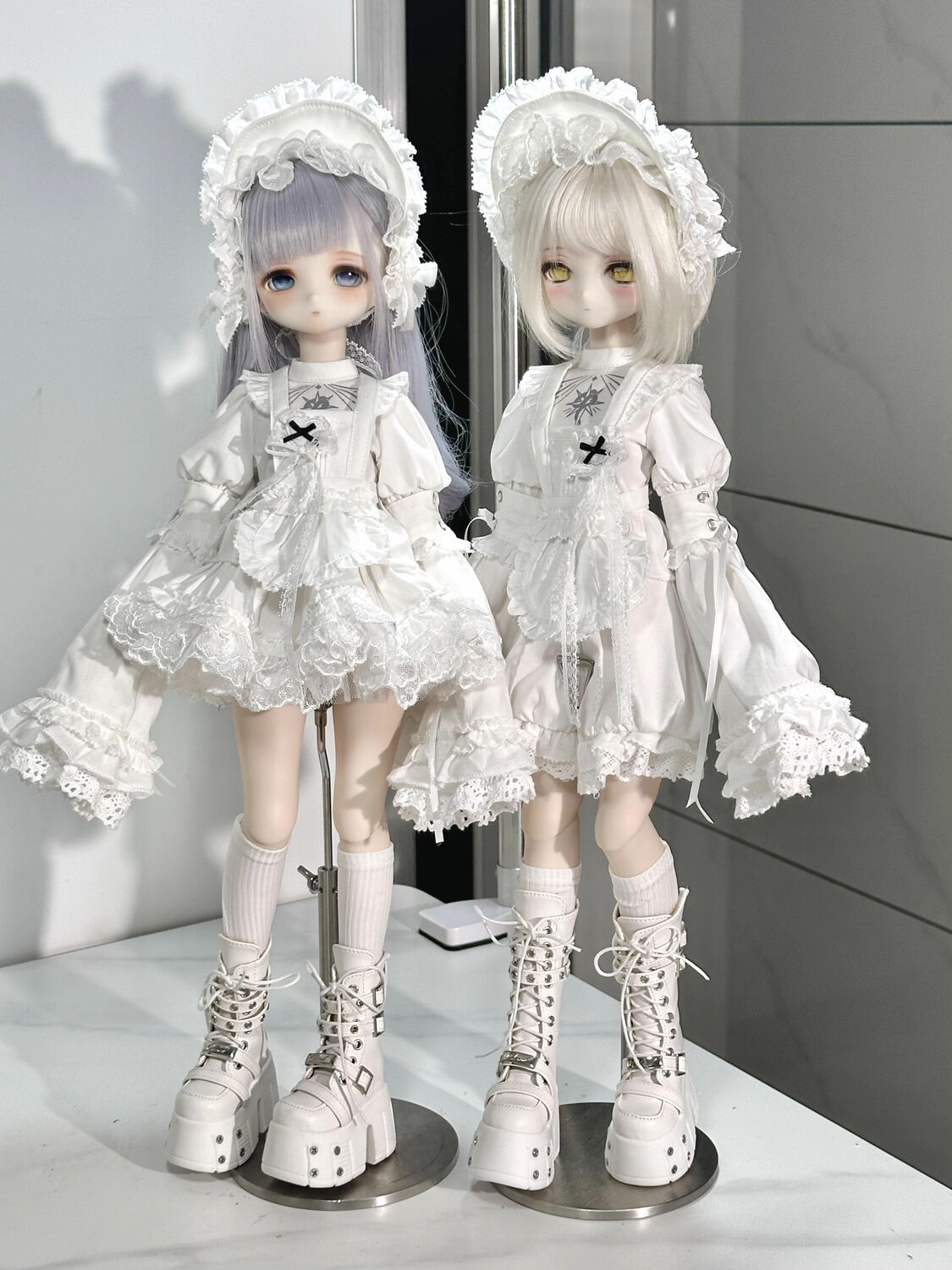 萌袖ロリータメイド服：ズボン/ブラック（40cm,MDD対応）（MiniDD