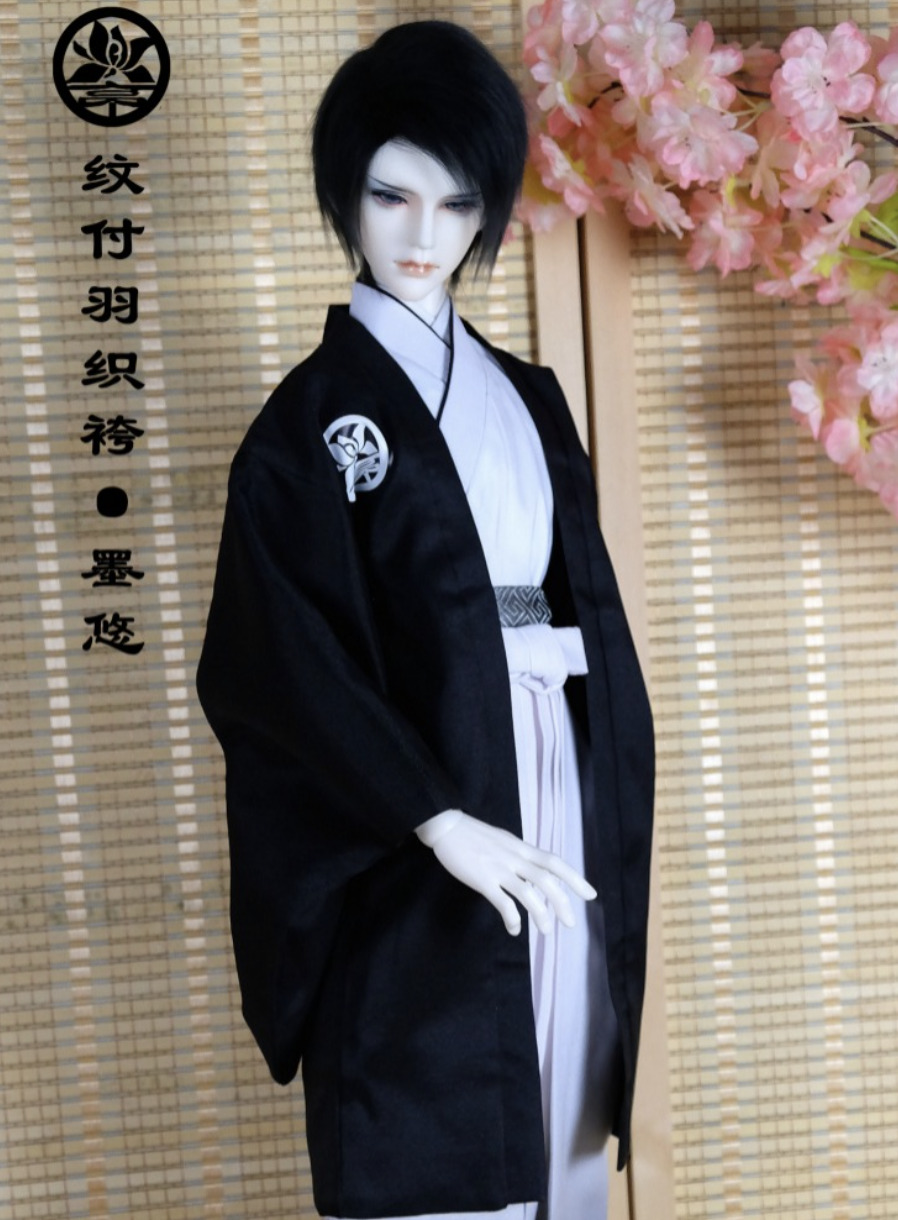 紋付羽織袴：墨悠（60cm,SD13男対応）（SD13 Boy）｜DOLK（ドルク）