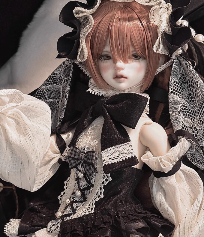 コルセットドレスセット「兎のお茶会」：ストロベリーホワイトチョコ