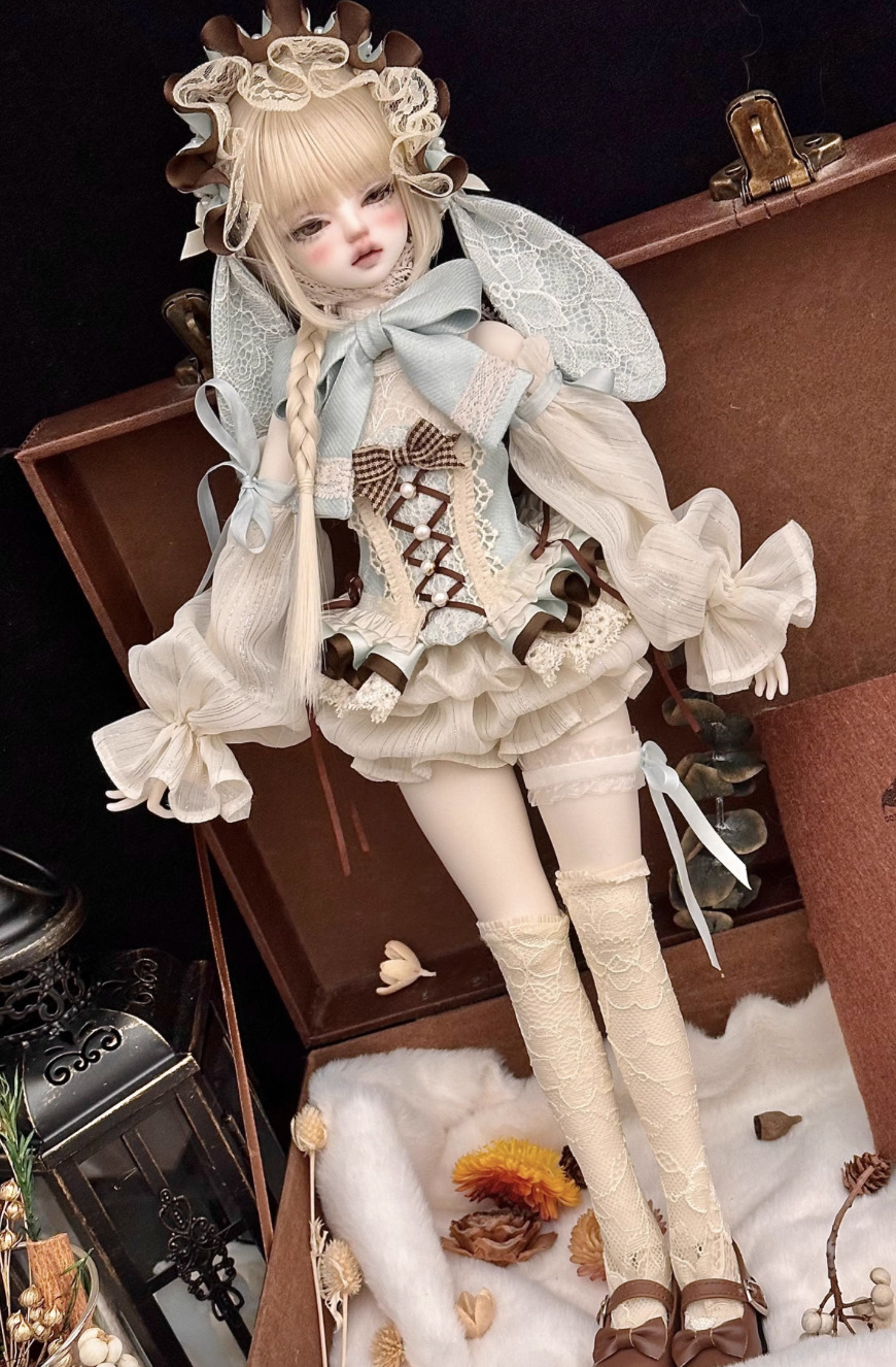 コルセットドレスセット「兎のお茶会」：ストロベリーホワイトチョコ