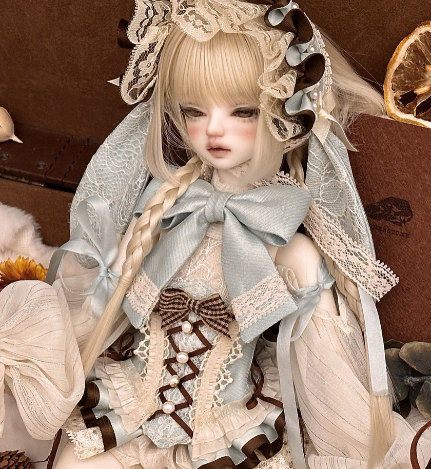 コルセットドレスセット「兎のお茶会」：ストロベリーホワイトチョコ