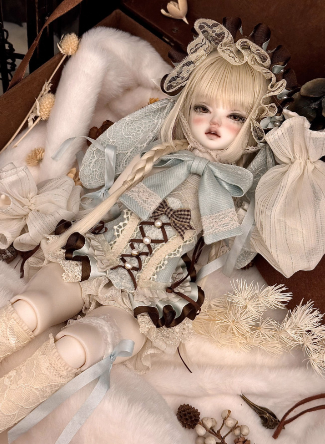 コルセットドレスセット「兎のお茶会」：ミックス（40cm,MDD対応