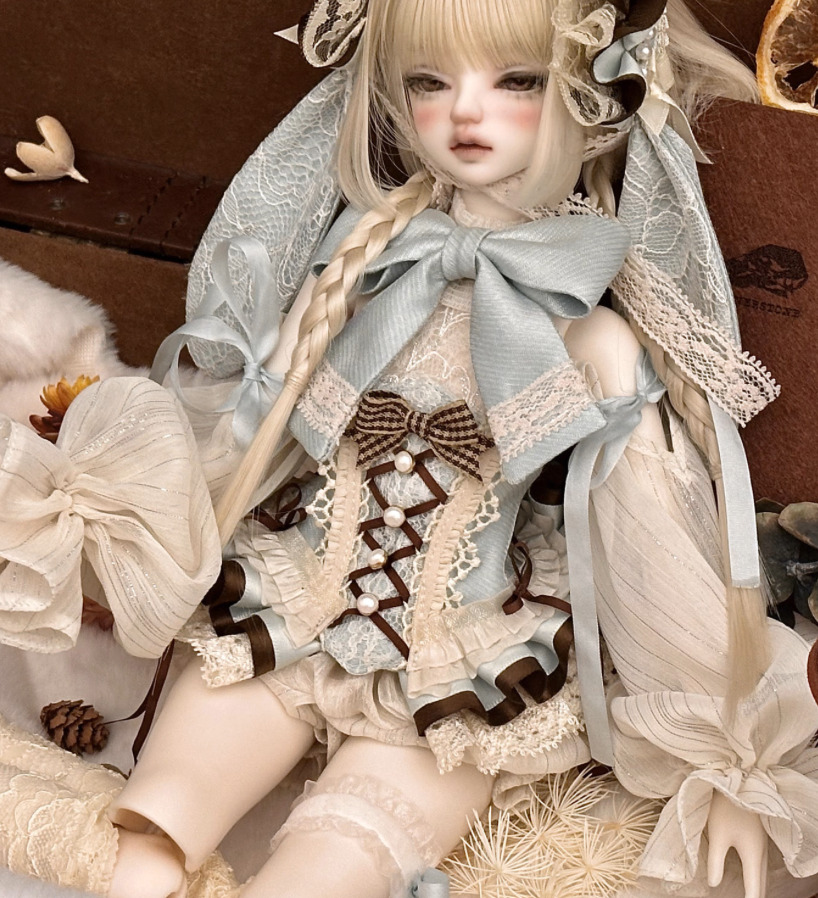 コルセットドレスセット「兎のお茶会」：ミックス（40cm,MDD対応