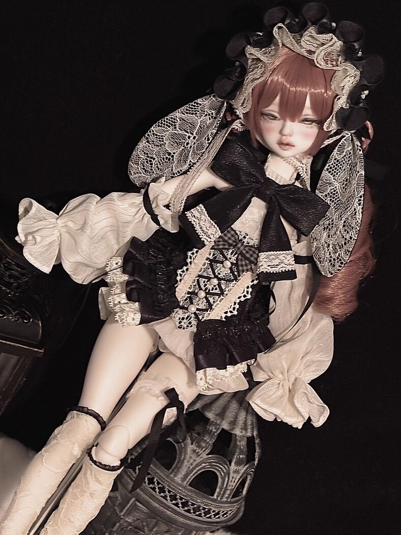 コルセットドレスセット「兎のお茶会」：ミックス（40cm,MDD対応