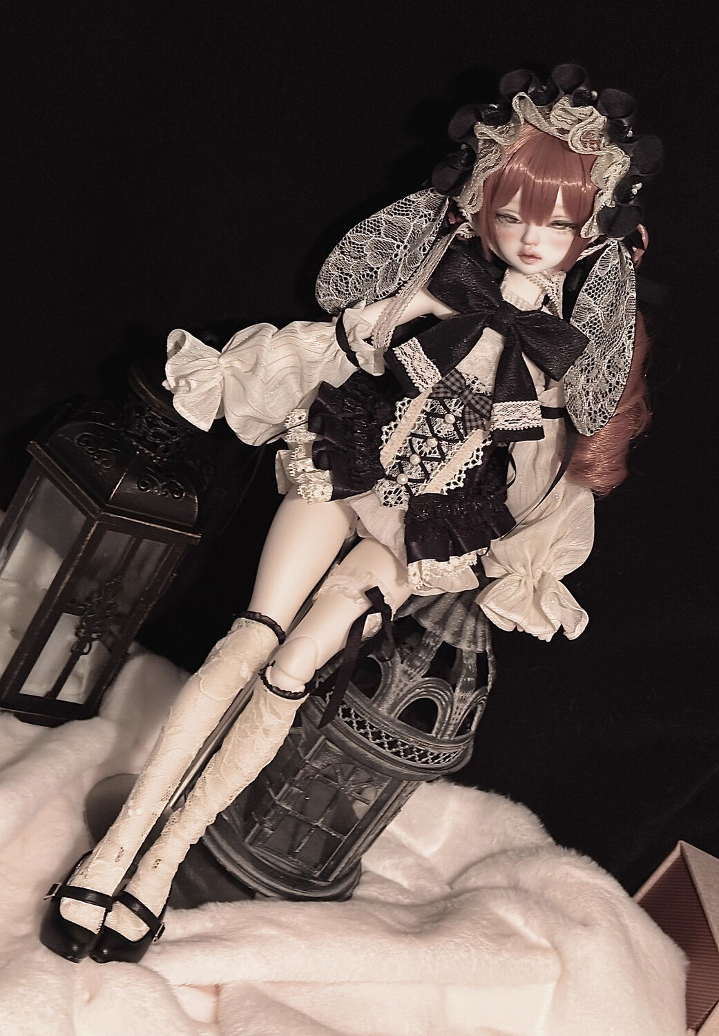 コルセットドレスセット「兎のお茶会」：ミックス（40cm,MDD対応