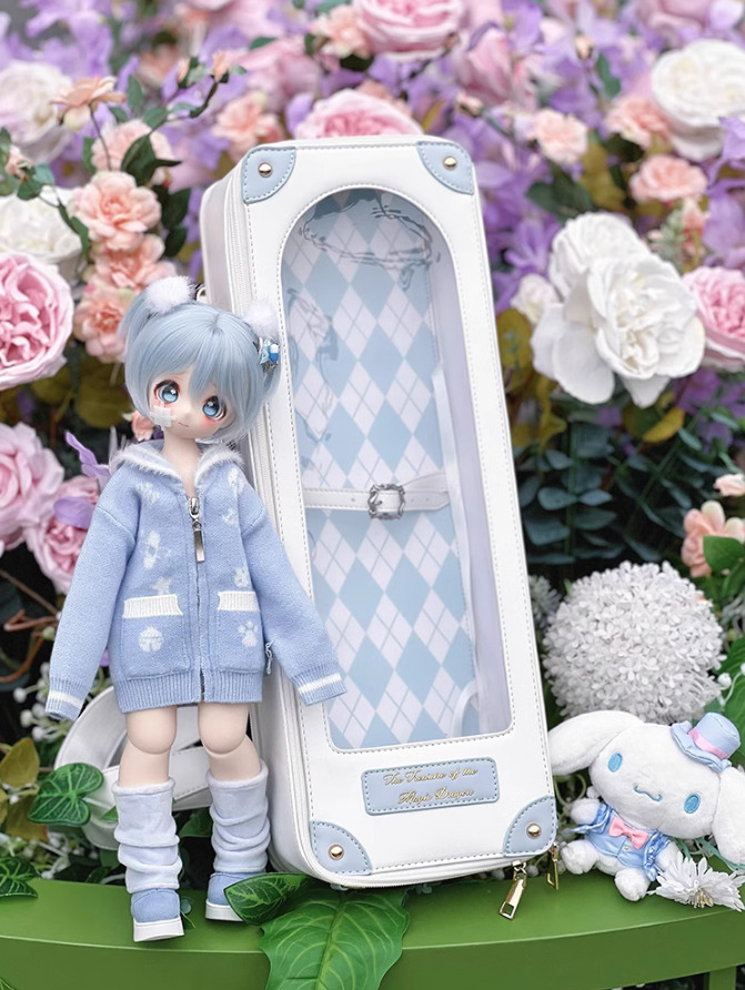 クラシックドールバッグ：ブラウン（40cm対応）（MSD）｜DOLK（ドルク）