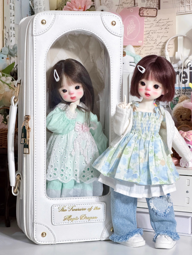 クラシックドールバッグ：ピンク（30cm対応）（YoSD）｜DOLK（ドルク）