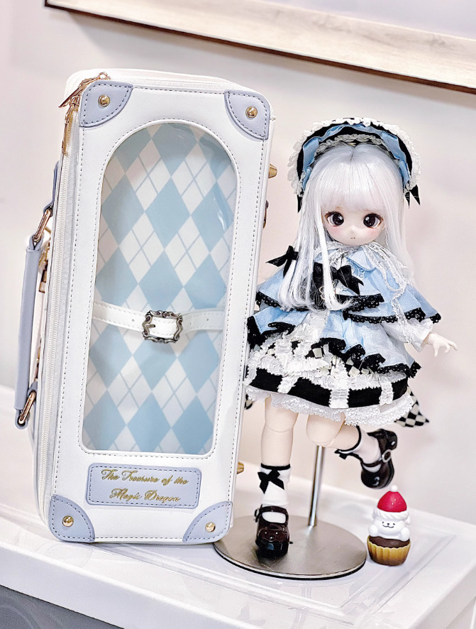クラシックドールバッグ：ピンク（30cm対応）（YoSD）｜DOLK（ドルク）
