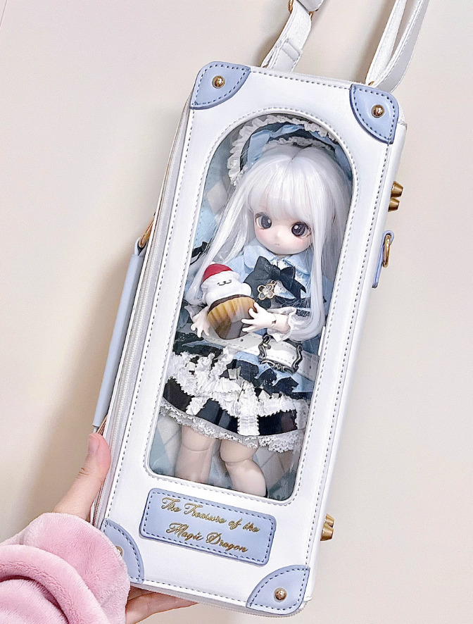 クラシックドールバッグ：ピンク（30cm対応）（YoSD）｜DOLK（ドルク）