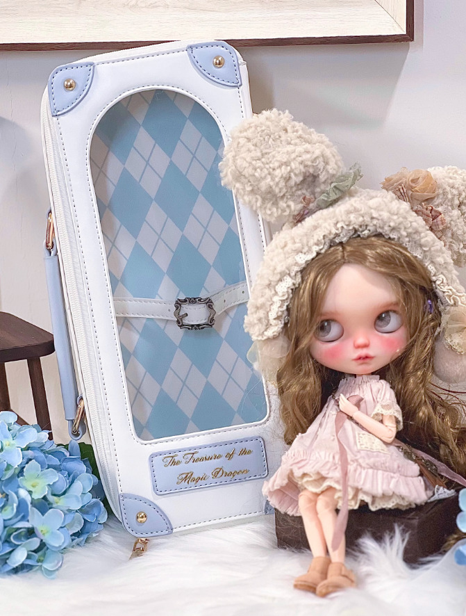 クラシックドールバッグ：ピンク（30cm対応）（YoSD）｜DOLK（ドルク）