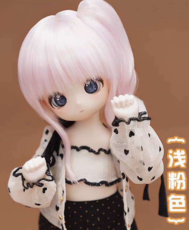 サイドテールヘア：ライトブロンド（8-9inch対応）｜DOLK（ドルク）