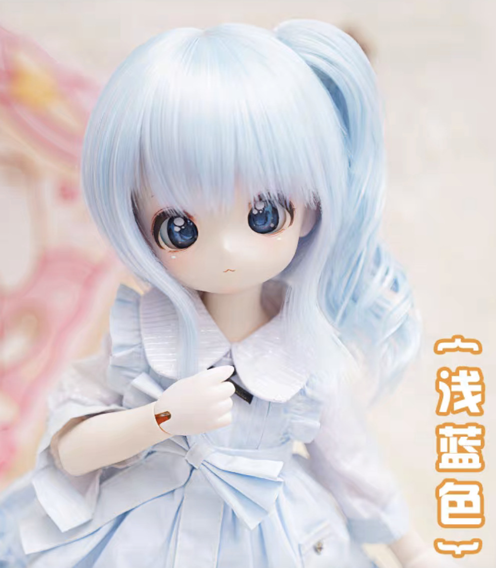サイドテールヘア：ライトブロンド（8-9inch対応）｜DOLK（ドルク）
