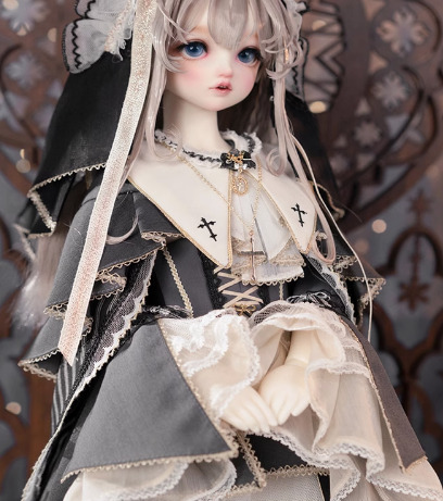 ファンタジックシスタードレス：灰燼聖女（40cm,MSD対応）（MSD