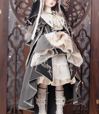 ファンタジックシスタードレス：灰燼聖女（40cm,MSD対応）（MSD