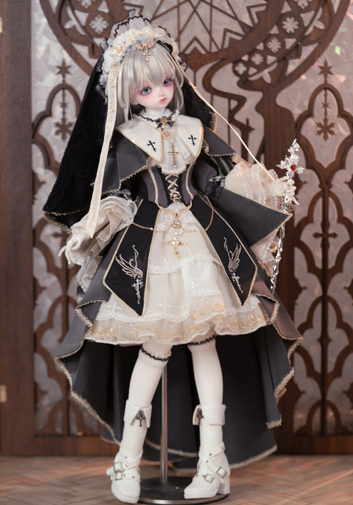 ファンタジックシスタードレス：灰燼聖女（40cm,MSD対応）（MSD