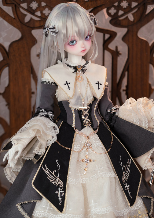 ファンタジックシスタードレス：灰燼聖女（40cm,MSD対応） ファンタジックシスタードレス：灰燼聖女（40cm,MSD対応）（MSD