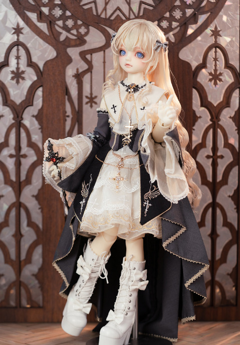 ファンタジックシスタードレス：灰燼聖女（40cm,MSD対応） ファンタジックシスタードレス：灰燼聖女（40cm,MSD対応）（MSD