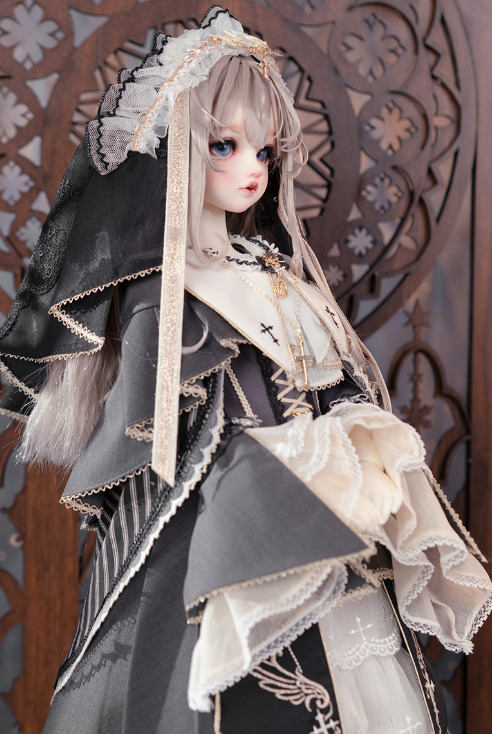 ファンタジックシスタードレス：灰燼聖女（40cm,MSD対応） ファンタジックシスタードレス：灰燼聖女（40cm,MSD対応）（MSD