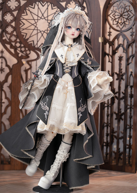 ファンタジックシスタードレス：灰燼聖女（40cm,MSD対応）（MSD