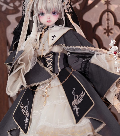 ファンタジックシスタードレス：灰燼聖女（60cm,SD13girl対応）（SD13