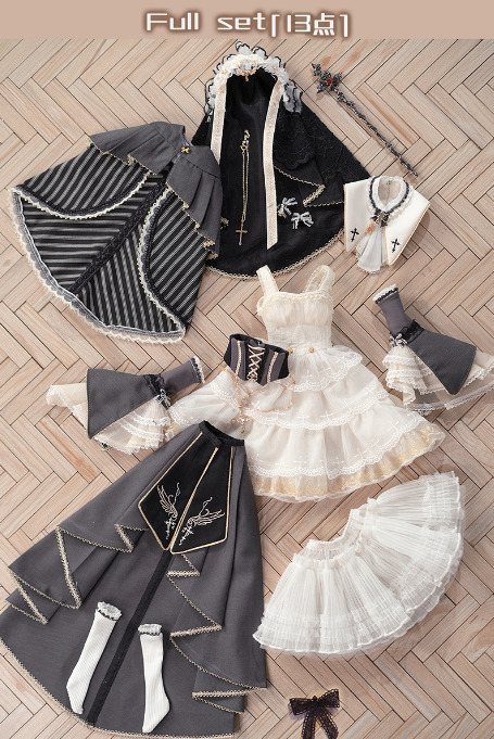 ファンタジックシスタードレス：灰燼聖女（60cm,SD13girl対応）（SD13