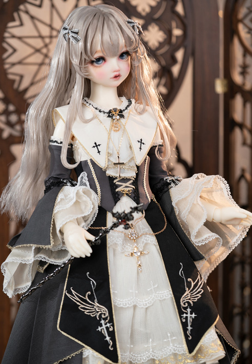 ファンタジックシスタードレス：灰燼聖女（60cm,SD13girl対応）（SD13