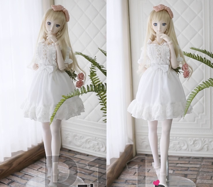 White Sweetheart (DD / 60cm)（DD・SD13 Girl）｜DOLK（ドルク）