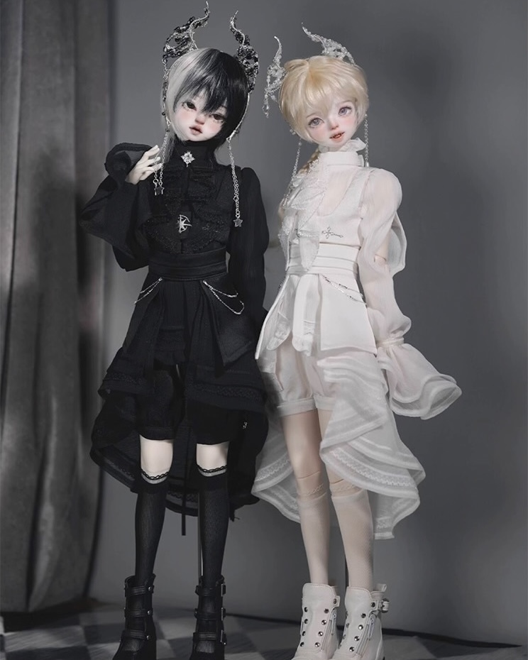 ゴシックレースドレスセット・ヴァルゴ：ショートVer./ブラック（68cm