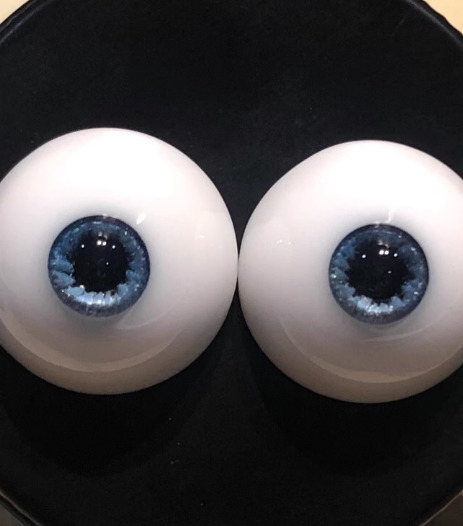 Resin Real Eye: Deep Sea Blue (16mm) | DOLK