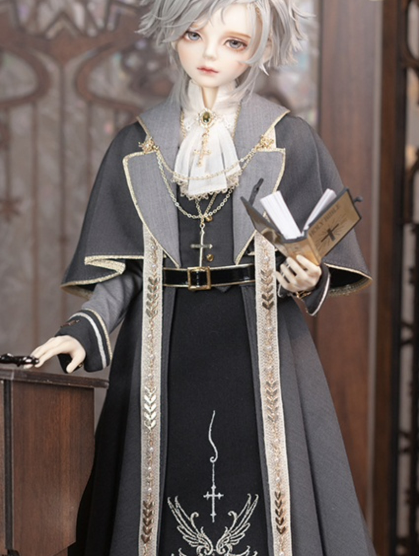 ファンタジックパスタードレス：灰燼牧師（40cm対応）（MiniDD）｜DOLK