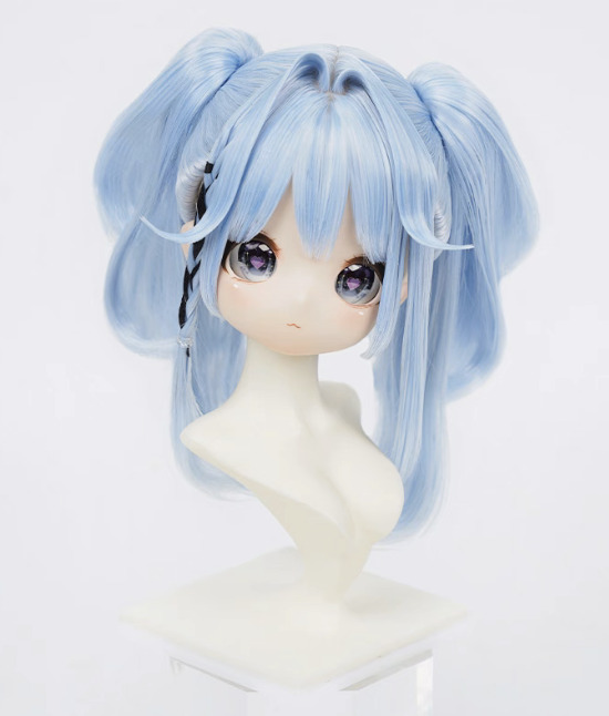 インテークツインテールヘア：ライトブルー（8-9inch）｜DOLK（ドルク）