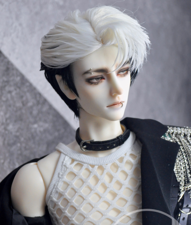 七三ツートンカラー：白黒（9-10inch）｜DOLK（ドルク）