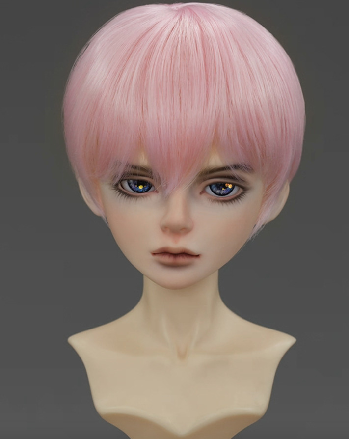 ショートウィッグ - アッシュグレー 【21cm~22cm:8-9inch】｜DOLK