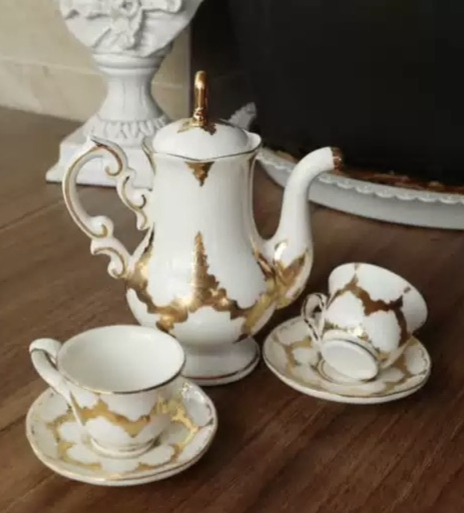 クラシカルティーセット：白色（60〜70cm対応）（SD17 Boy）｜DOLK