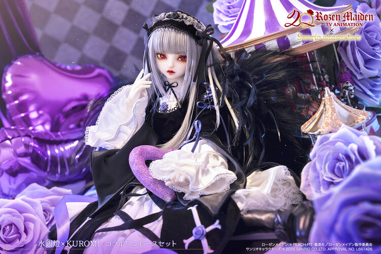 ローゼンメイデン×サンリオキャラクターズ】水銀燈×KUROMI コラボ