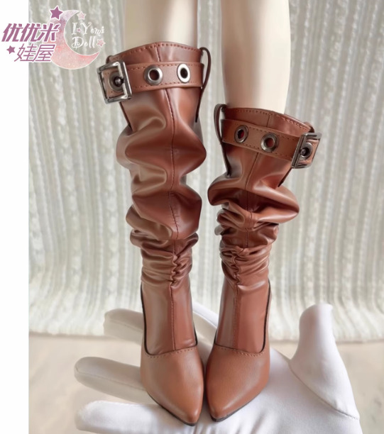 ロングルーズブーツ：ブラウン（60cm,SD16対応）（SD16 Girl）｜DOLK