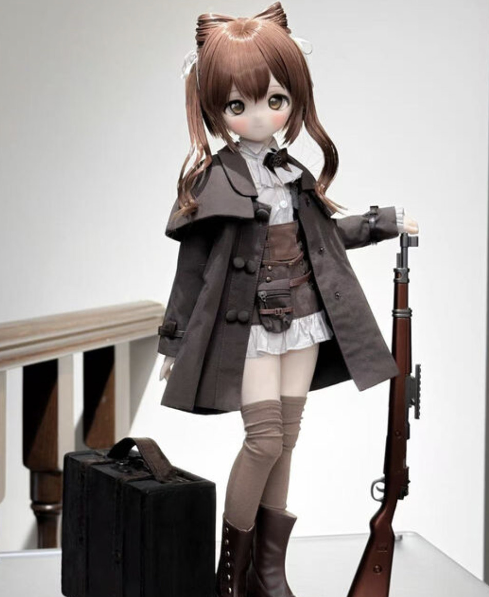 モカ探偵ドレスセット：スカート（40cm,MDD対応）（MiniDD）｜DOLK