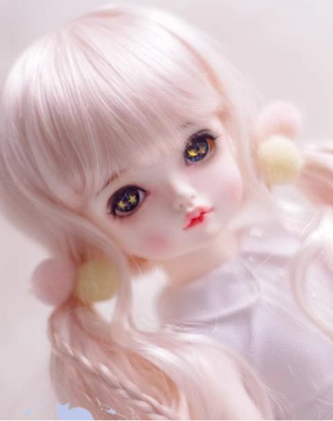 ローツインテール：ピンク(8-9inch対応)｜DOLK（ドルク）