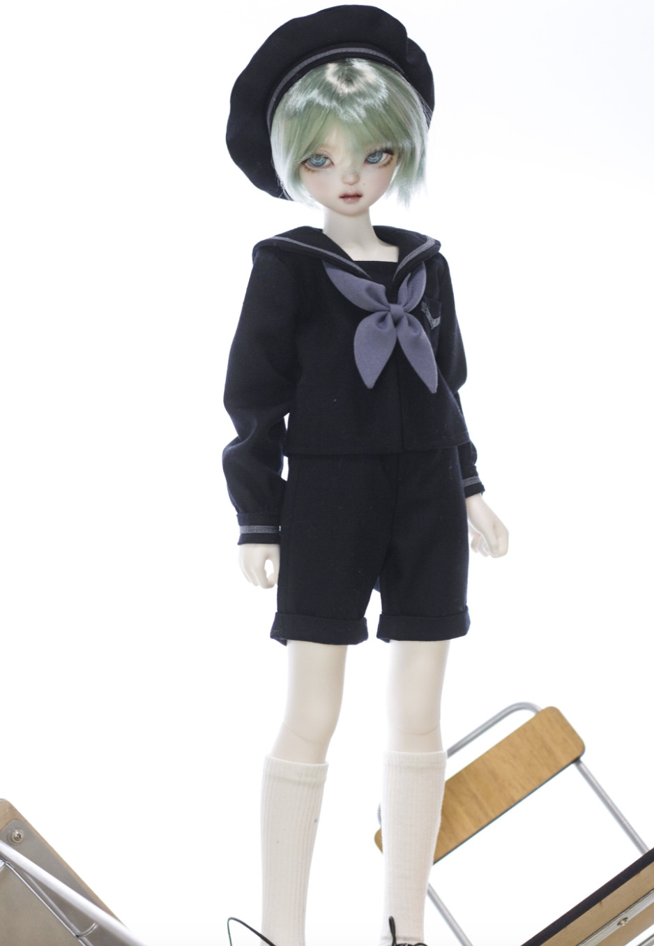 セーラーパンツ制服セット紺(30cm,yosd)（YoSD）｜DOLK（ドルク）