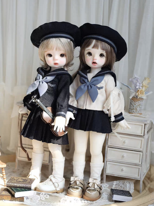 セーラーパンツ制服セット紺(30cm,yosd)（YoSD）｜DOLK（ドルク）
