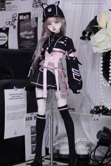 次元叛逆零域：ブラックピンク 普四（40cm対応）（MSD）｜DOLK（ドルク）