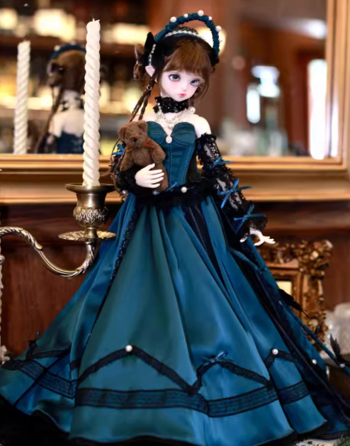 パーティードレスセット「夢の世界」：ピンクドリーム（40cm対応