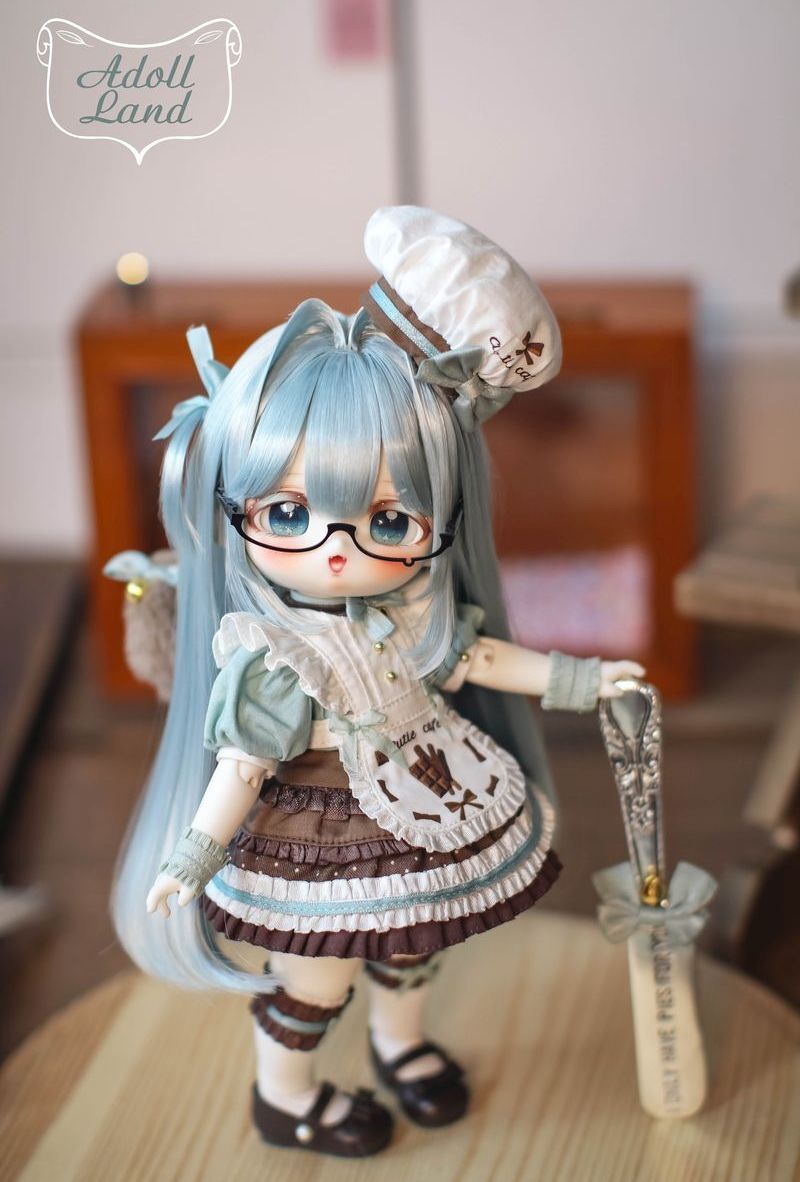 期間限定割引】Neko Café Set Mint Choco: 23cm｜DOLK（ドルク）