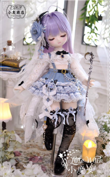 Little Witch Dress Set (40cm, MDD compatible) (MiniDD) | DOLK
