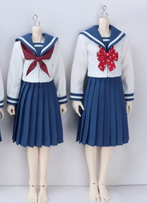 長袖セーラー服：ロングスカート（40cm,MDD対応サイズ）（MiniDD 