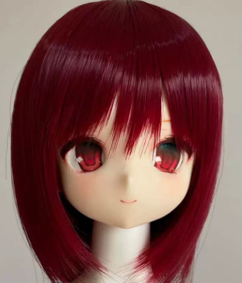 Cute Short Hair - Wine Red（酒红1557）/ 18-19cm｜DOLK（ドルク）
